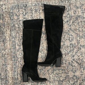 Dolce Vita Black Over the Knee Boots